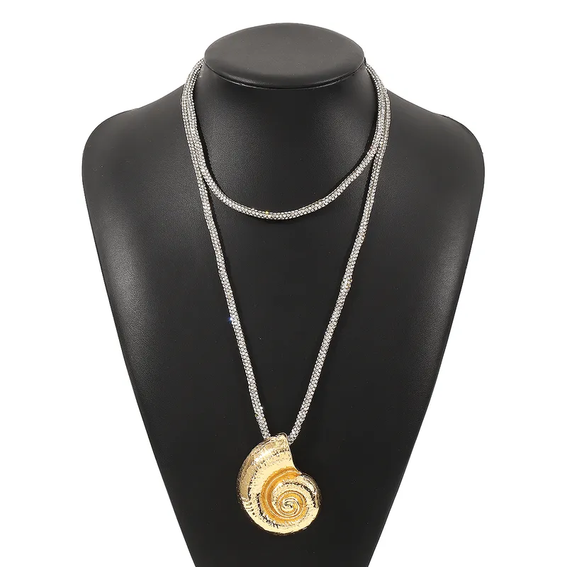Beach Simple Style Conch Pendant Necklace